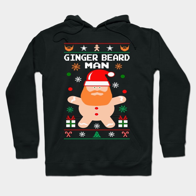 Ginger Beard Man Hoodie by CikoChalk